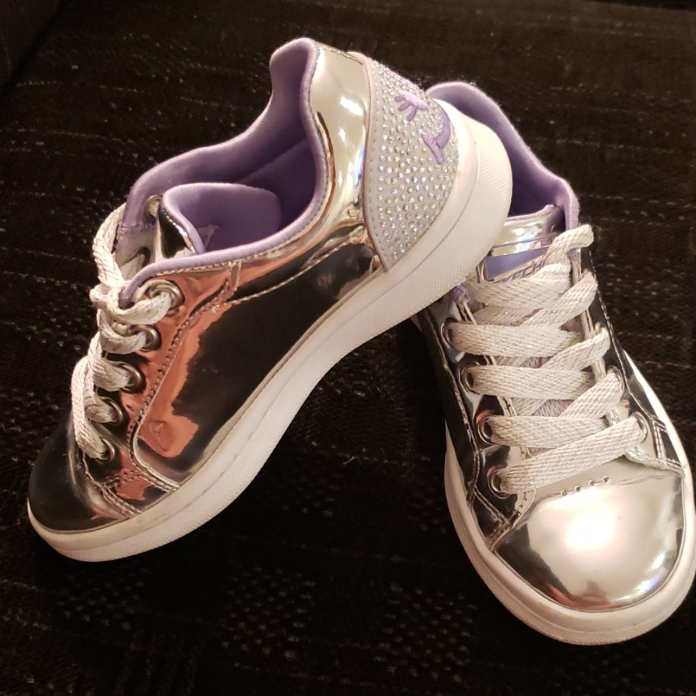 Skechers In Mirror Faux leather for Girls - Picture 3 of 8